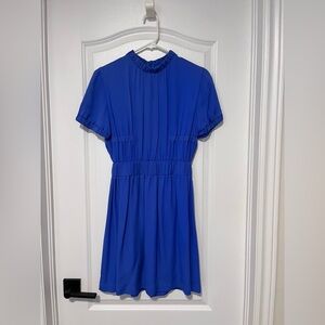 Christopher Kane Vibrant Blue Mini Dress